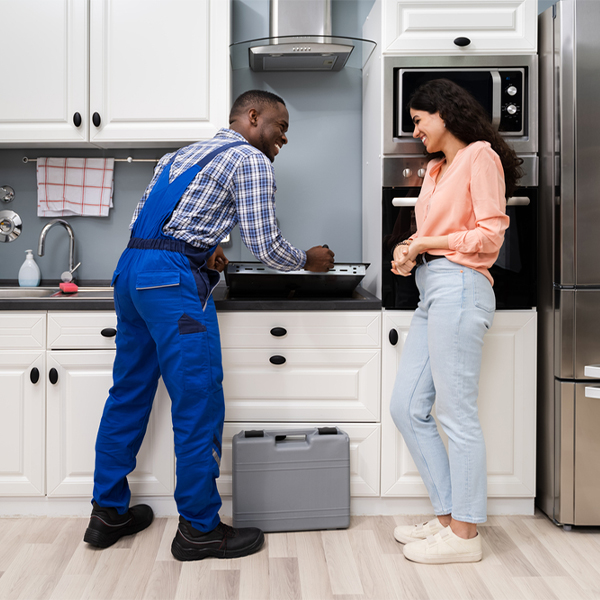 what kind of warranty do you offer on your cooktop repair services in Jefferson